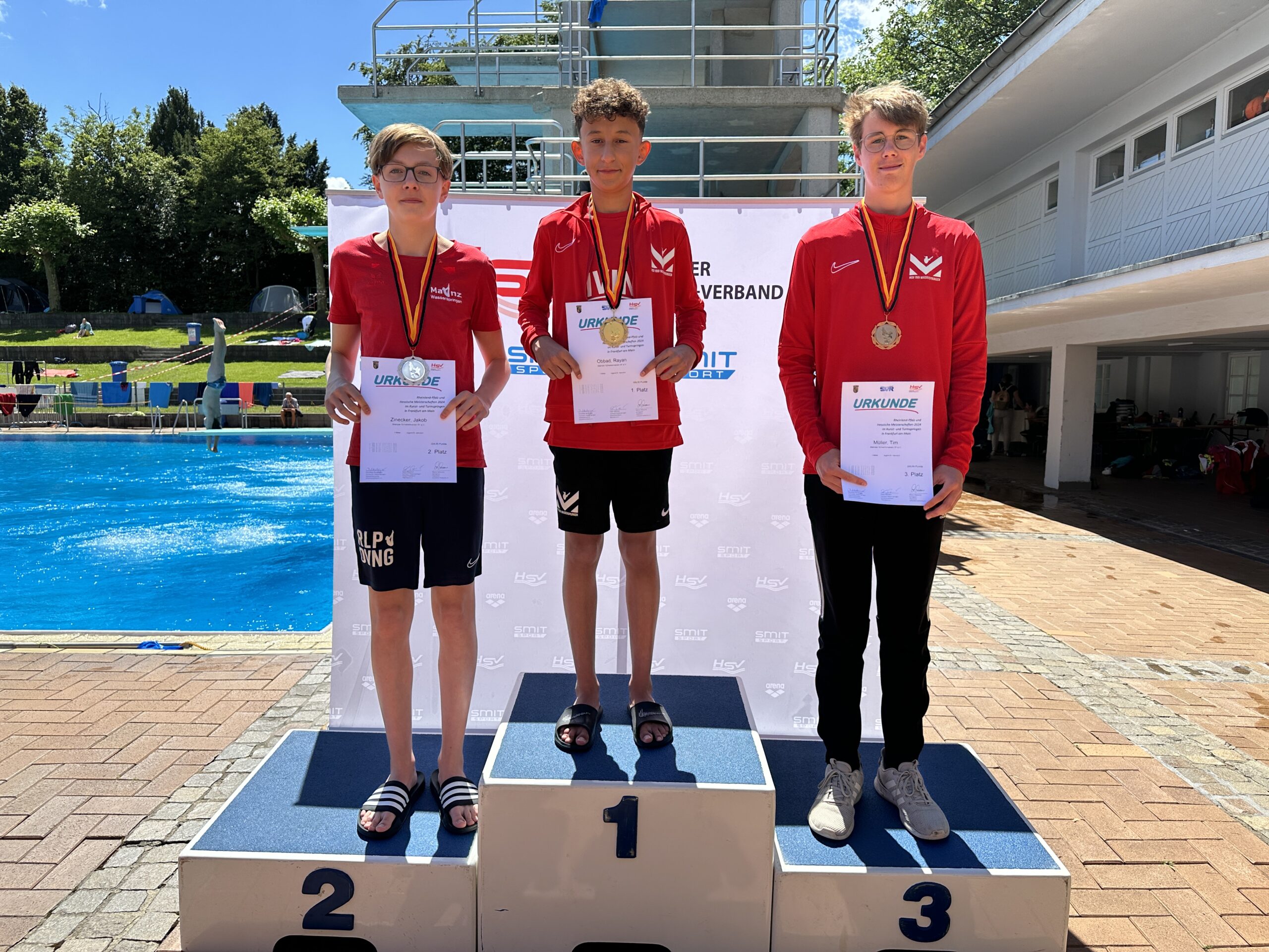 Malte, Gerd, Jakob DM